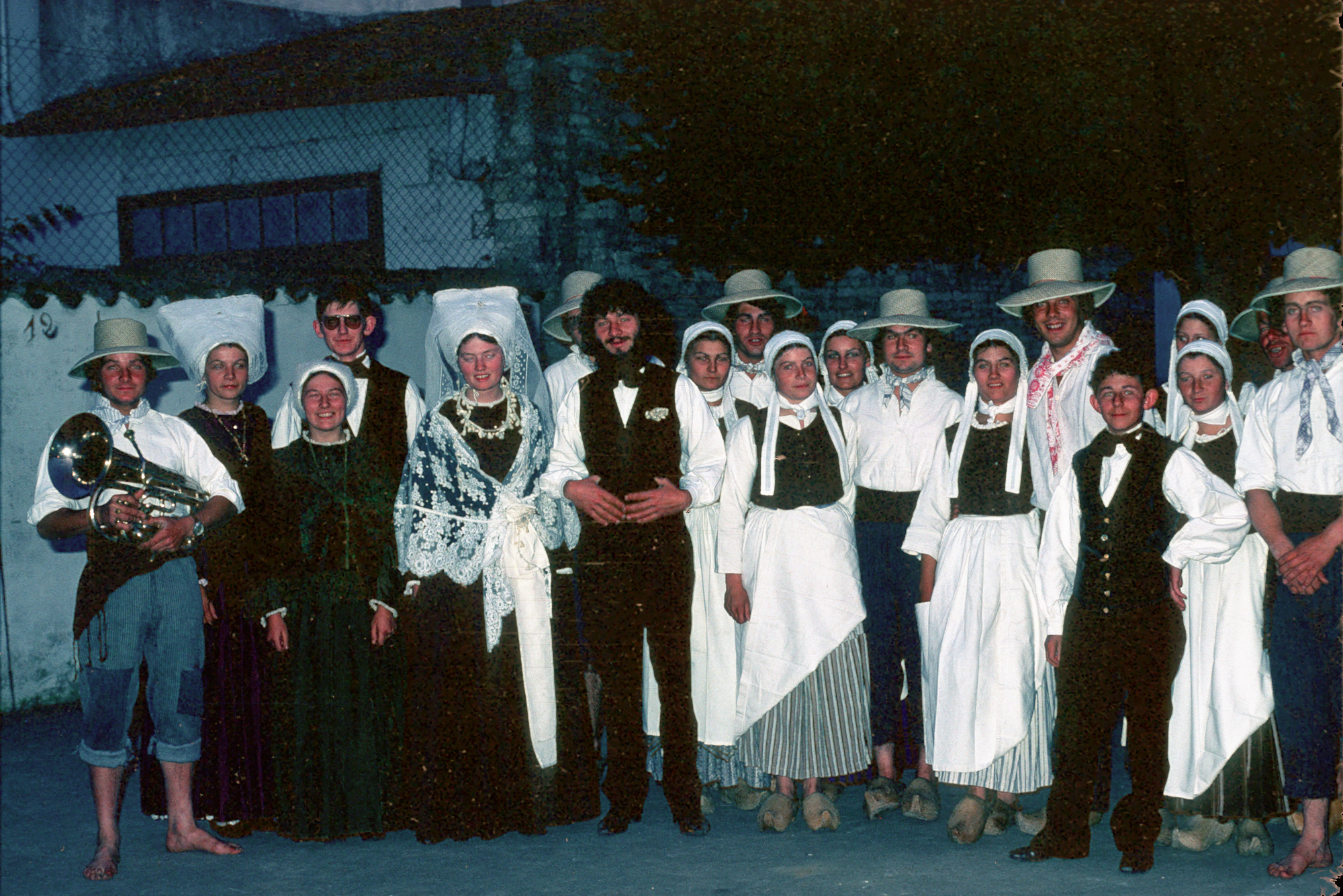Voyage du Chantou sur l'ile de Ré, mai 1976