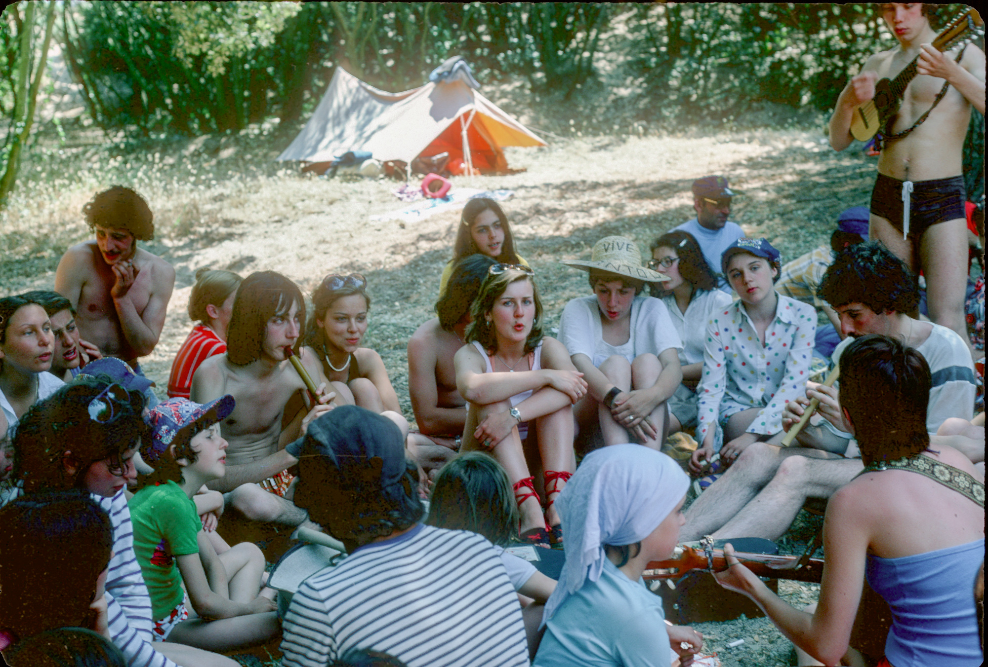 Voyage du Chantou sur l'ile de Ré, mai 1976