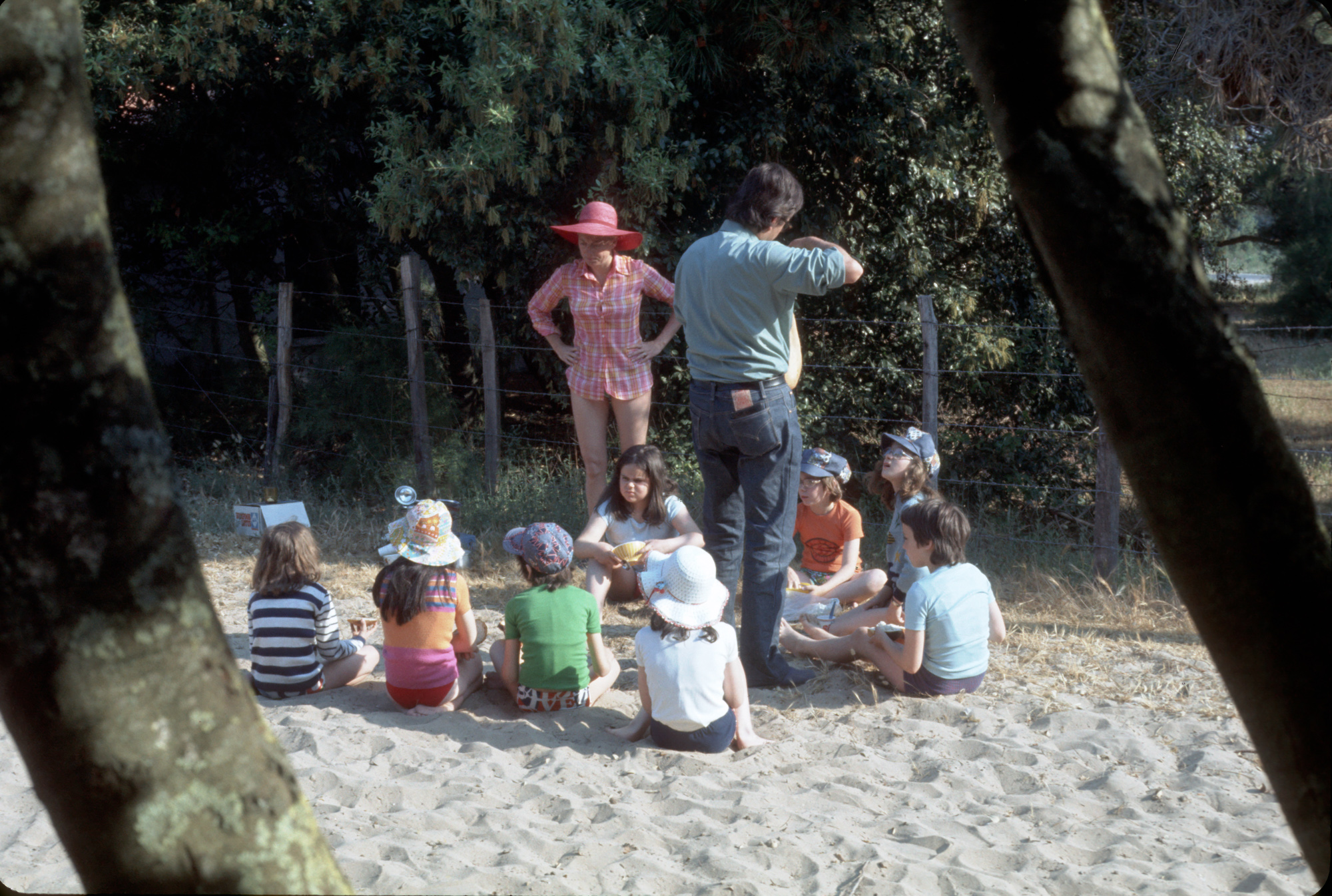 Voyage du Chantou sur l'ile de Ré, mai 1976