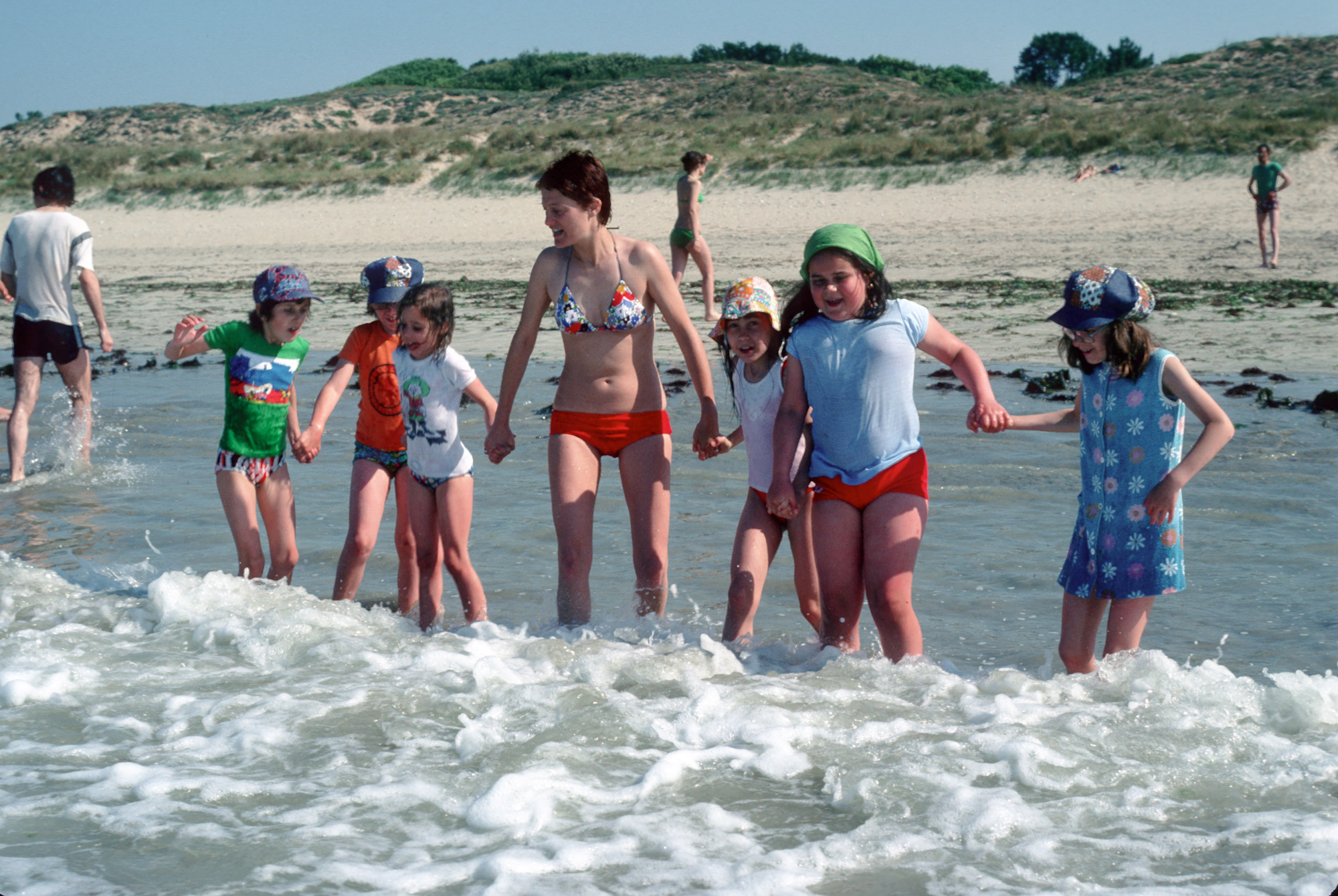 Voyage du Chantou sur l'ile de Ré, mai 1976