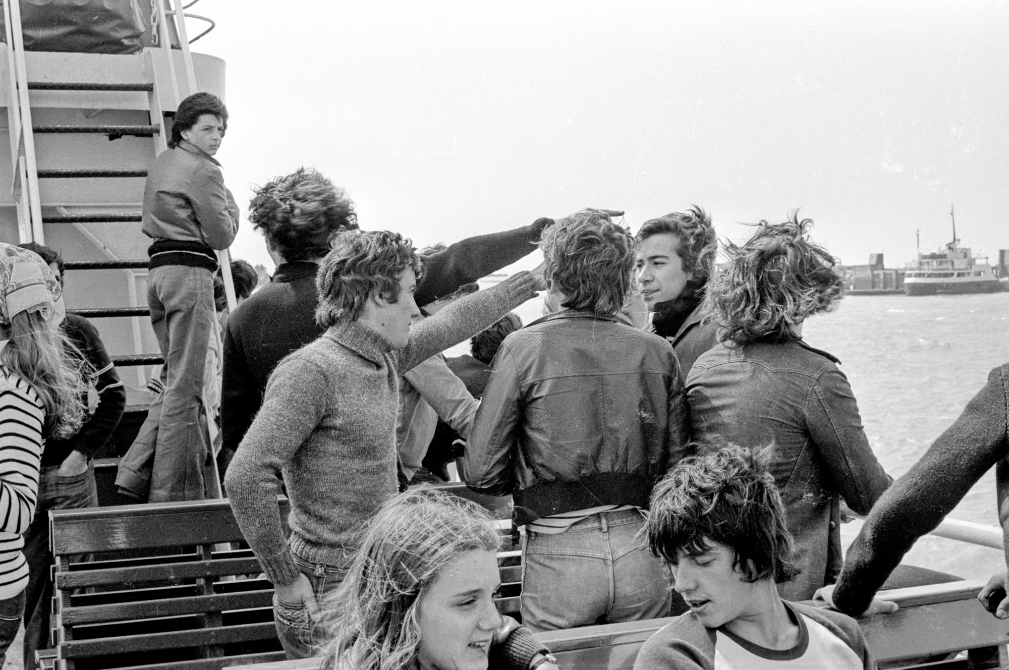 Voyage du Chantou sur l'ile de Ré, mai 1976