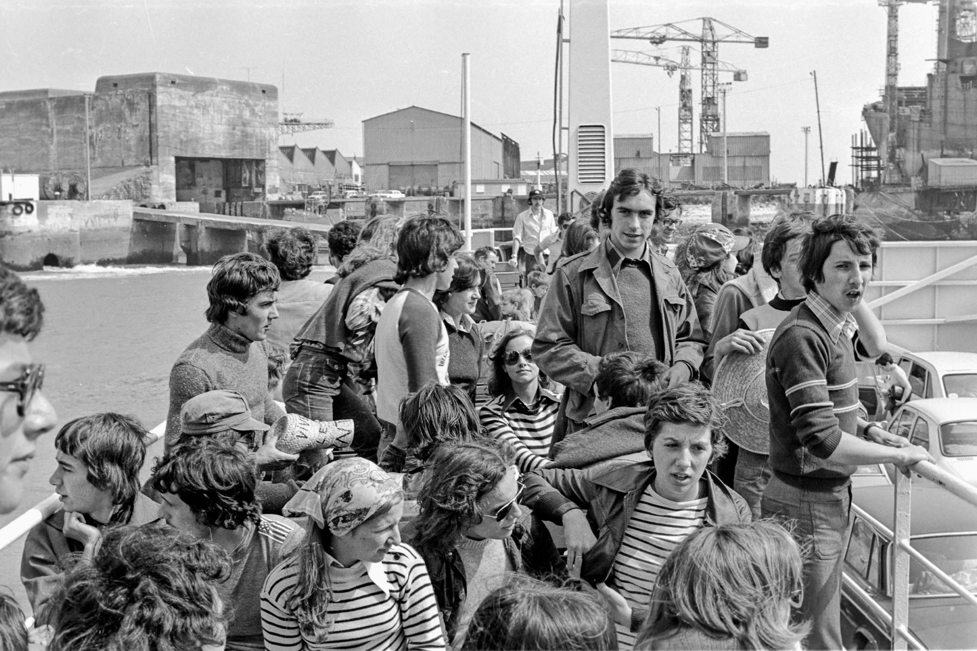 Voyage du Chantou sur l'ile de Ré, mai 1976