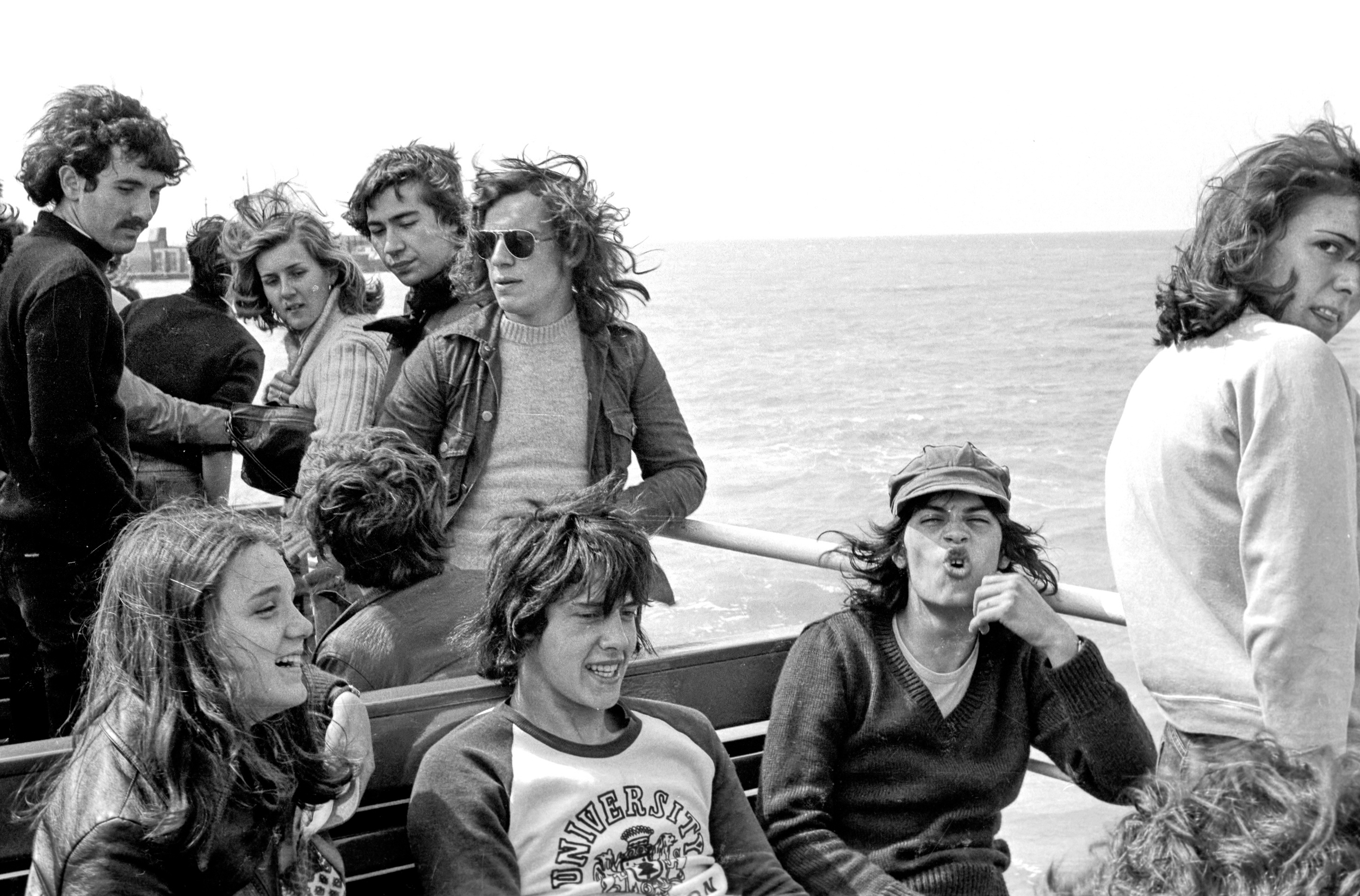 Voyage du Chantou sur l'ile de Ré, mai 1976