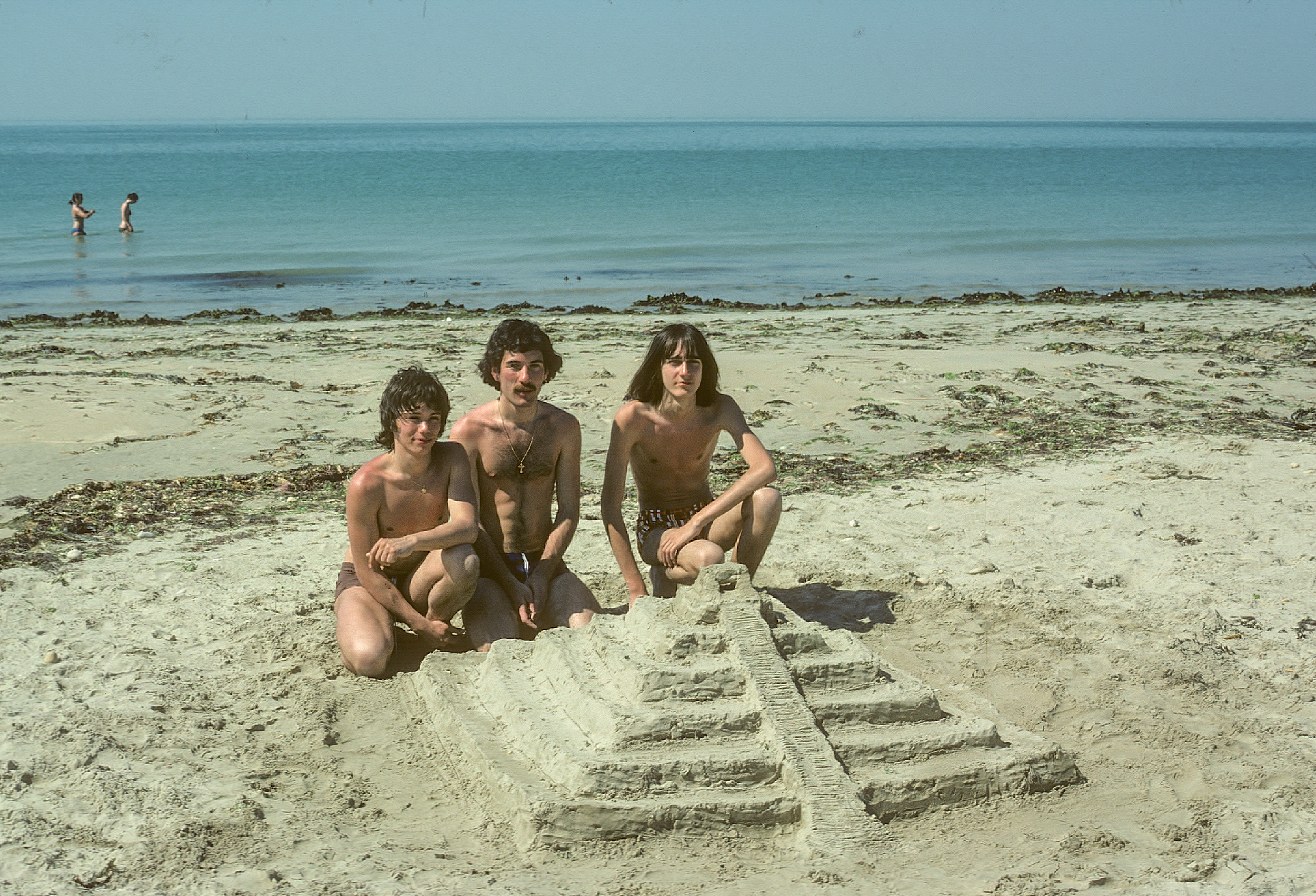 Voyage du Chantou à l'Ile de Ré., le groupe de musique d'Amérique latine Cotopaxi, Mai 1976