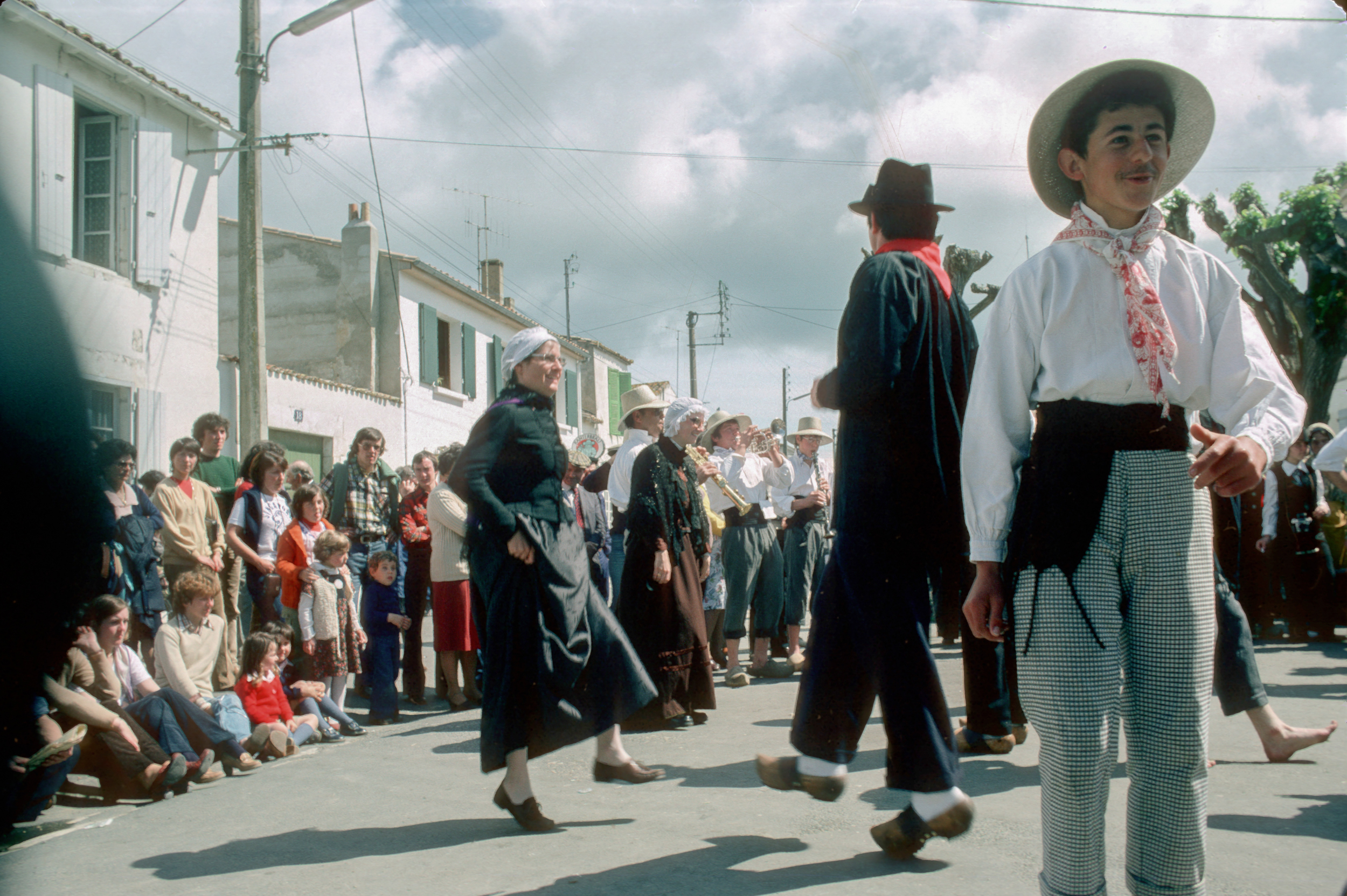 Voyage du Chantou sur l'ile de Ré, mai 1978