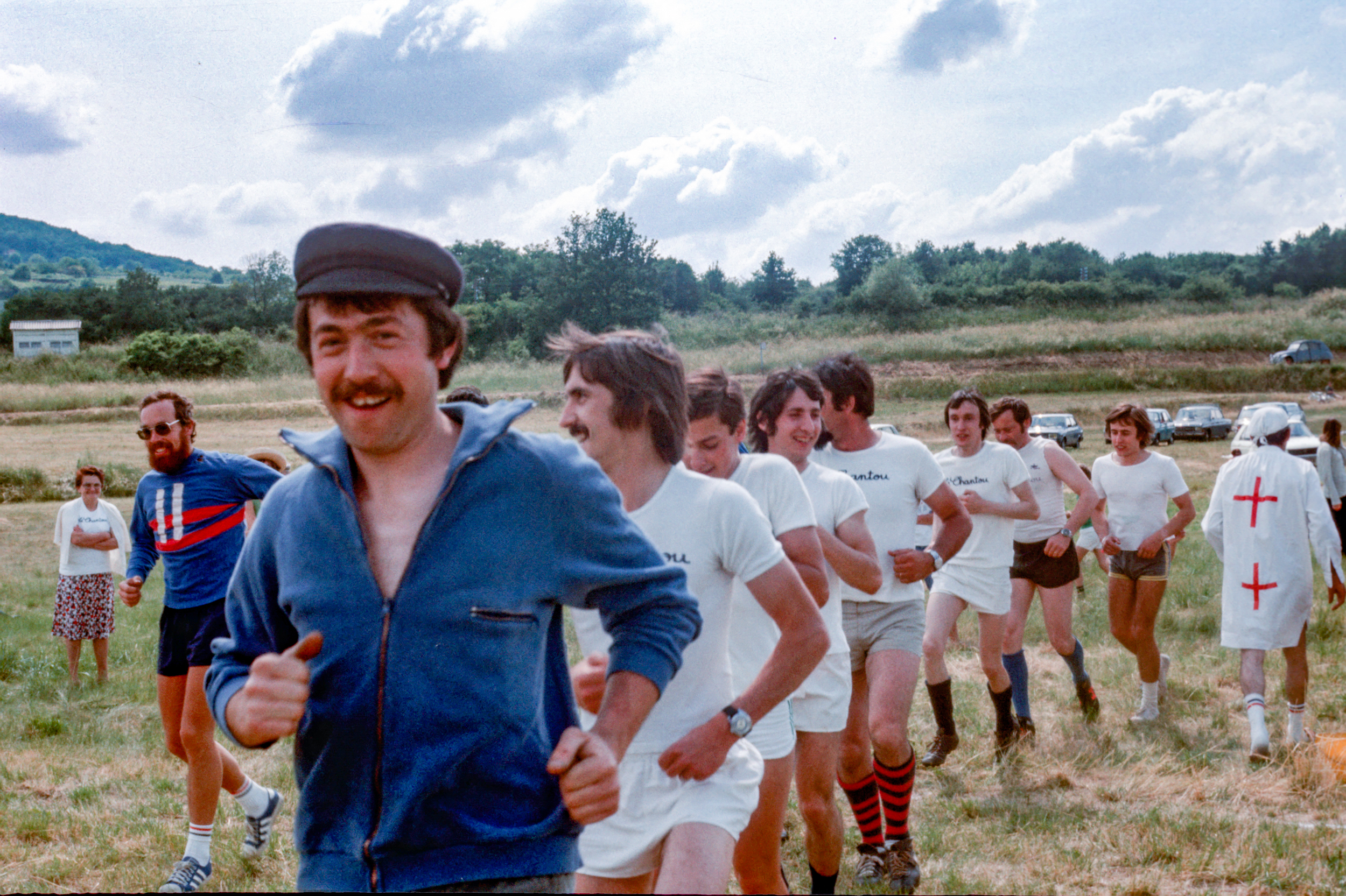 Match de foot, Le Chantou contre Cotopaxi-Brocéliande, juin 1978