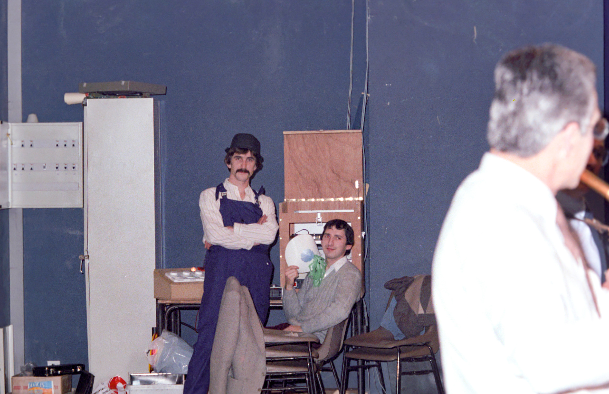 Réveillon du Chantou. les Martres-de-Veyre. 12/1983