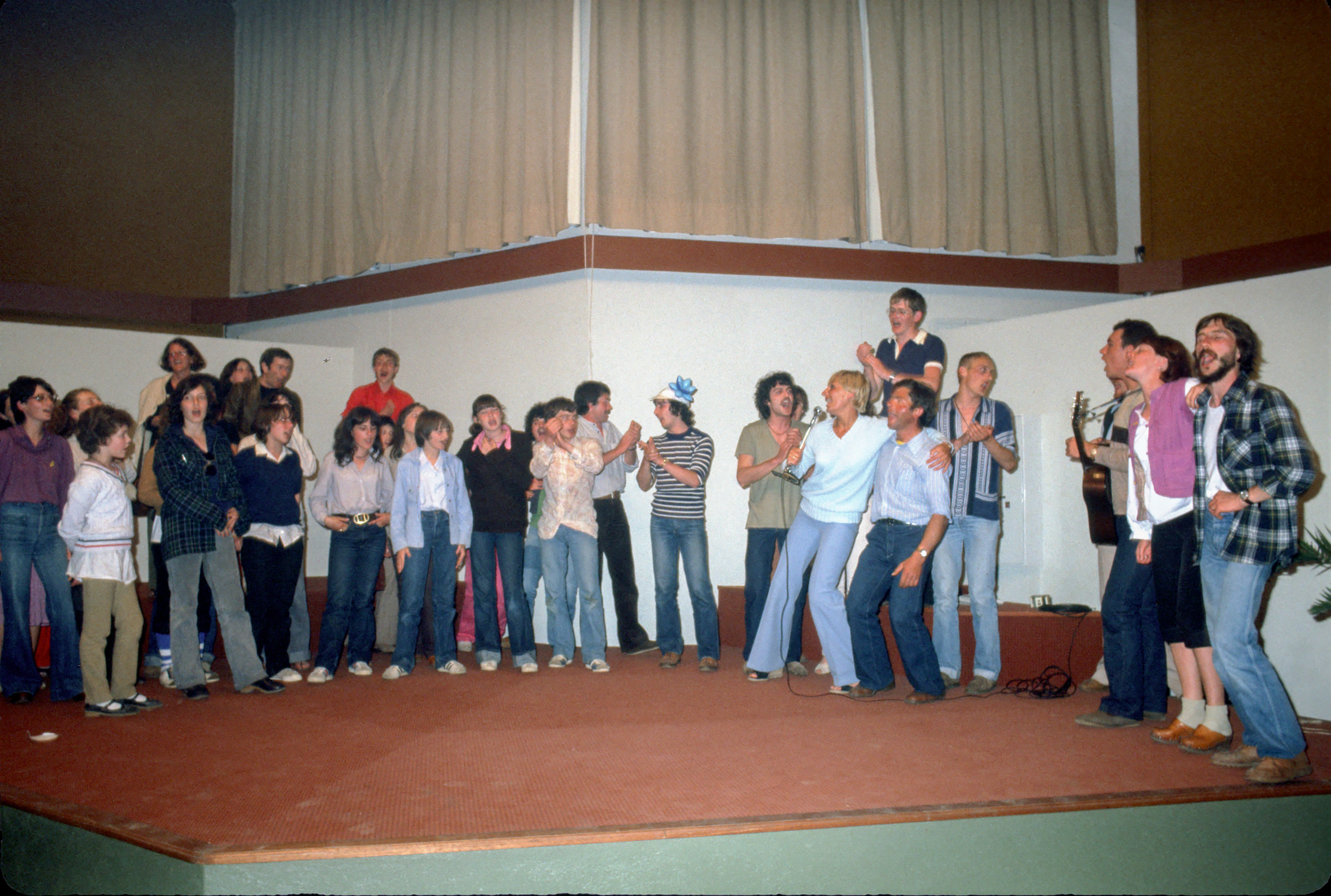 Voyage du Chantou sur l'ile de Ré, Pentecôte, mai 1979