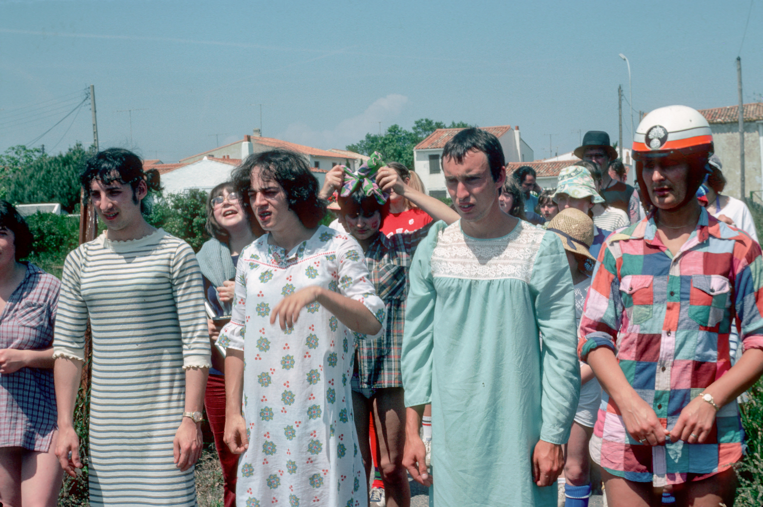 Voyage du Chantou sur l'ile de Ré, Pentecôte, mai 1979