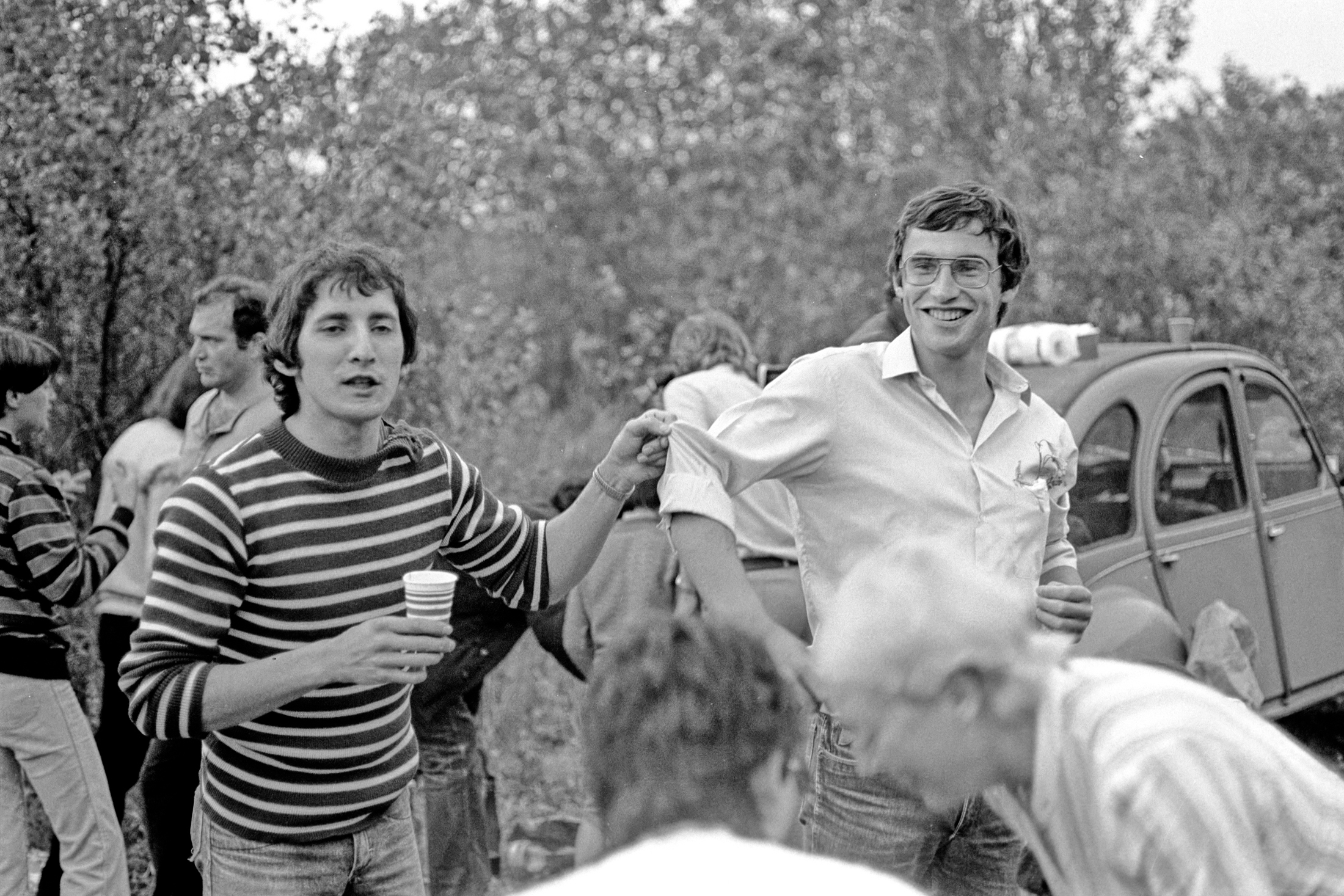 Chantou, soirée brochettes au Saladis, juin 1980