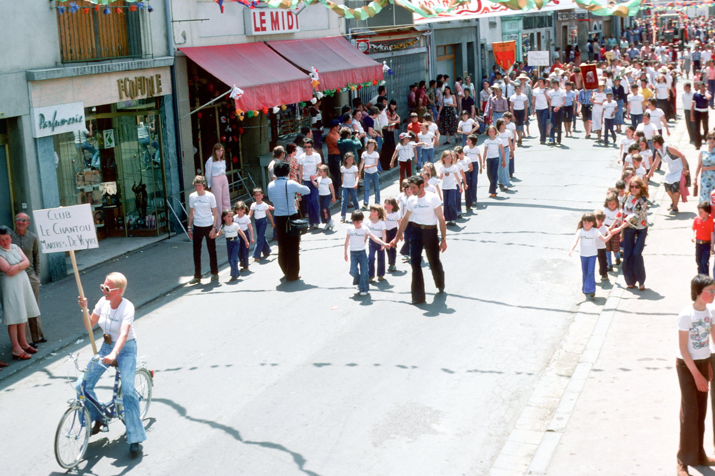Cinquantenaire de Fédération des associations laïques, Les Martres-de-Veyre, juin 1977