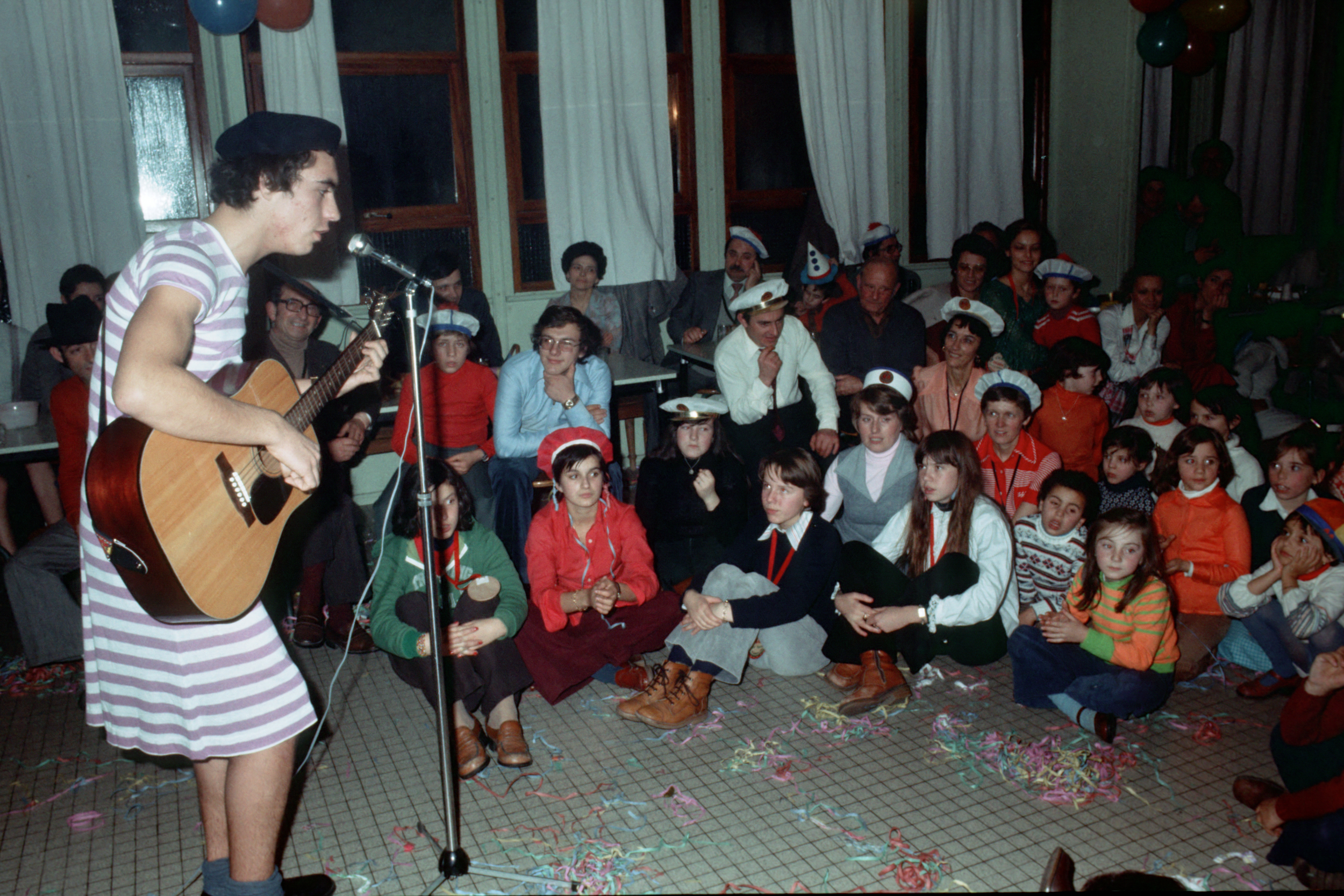 Chantou, réveillon décembre 1977